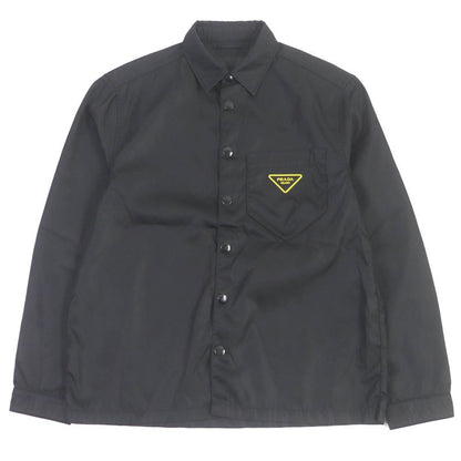 Prada 20SS Sc520 Re-nylon Shirt Triangle Logo Coach Jacket Shirt Jacket Blouson