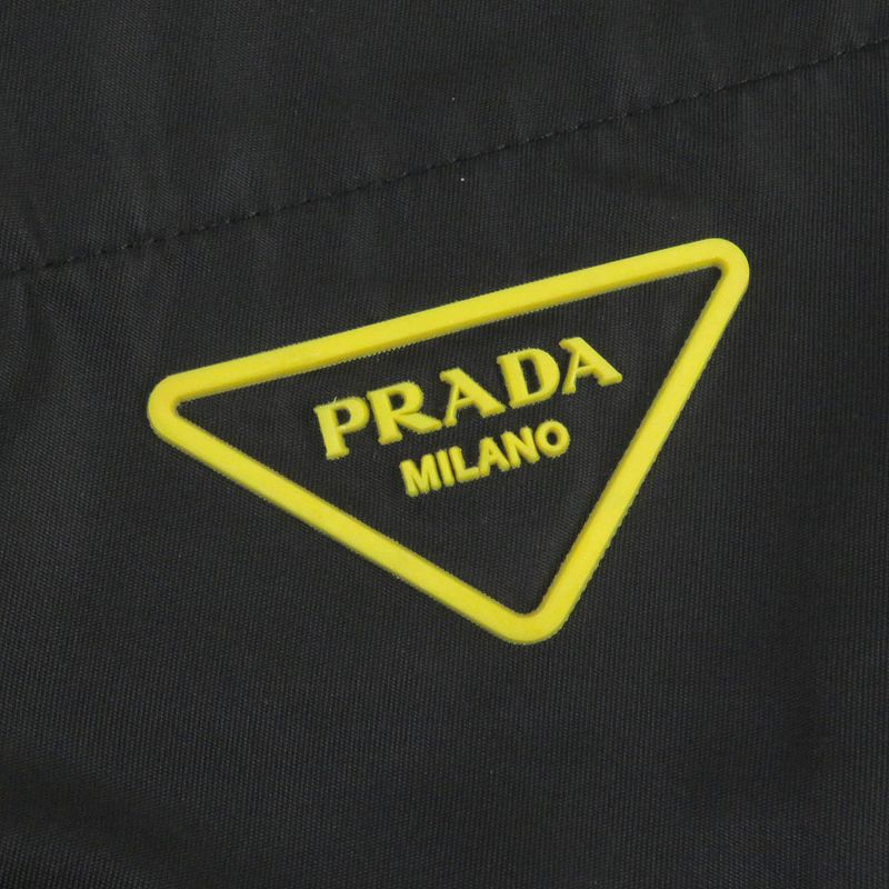 Prada 20SS Sc520 Re-nylon Shirt Triangle Logo Coach Jacket Shirt Jacket Blouson