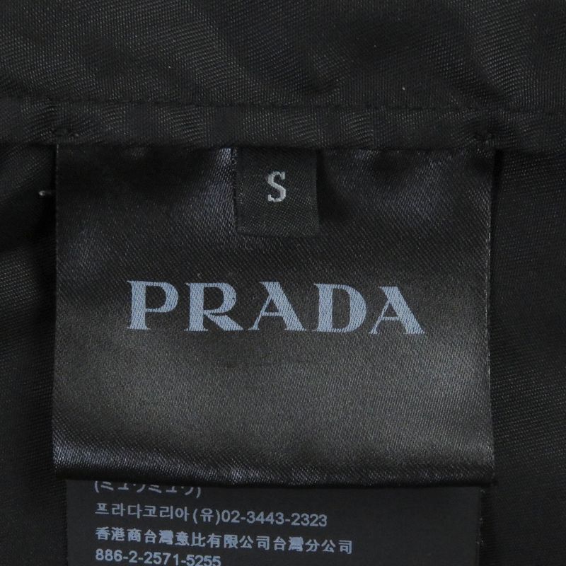 Prada 20SS Sc520 Re-nylon Shirt Triangle Logo Coach Jacket Shirt Jacket Blouson