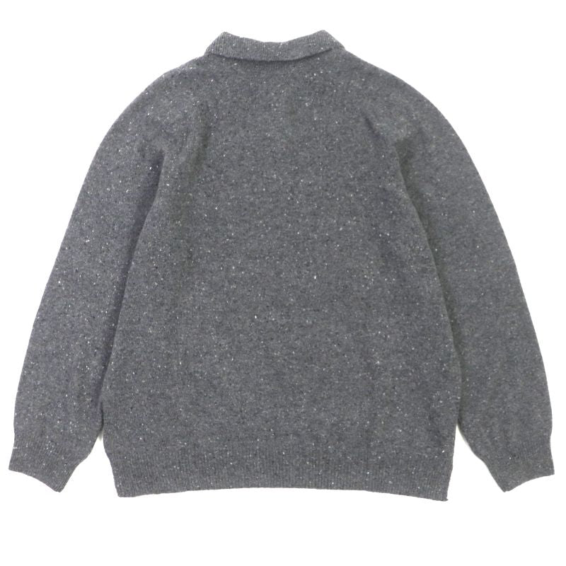 DIOR Homme 22AW 243m830at449 100% Cashmere Logo Embroidery Oversized Knit Long