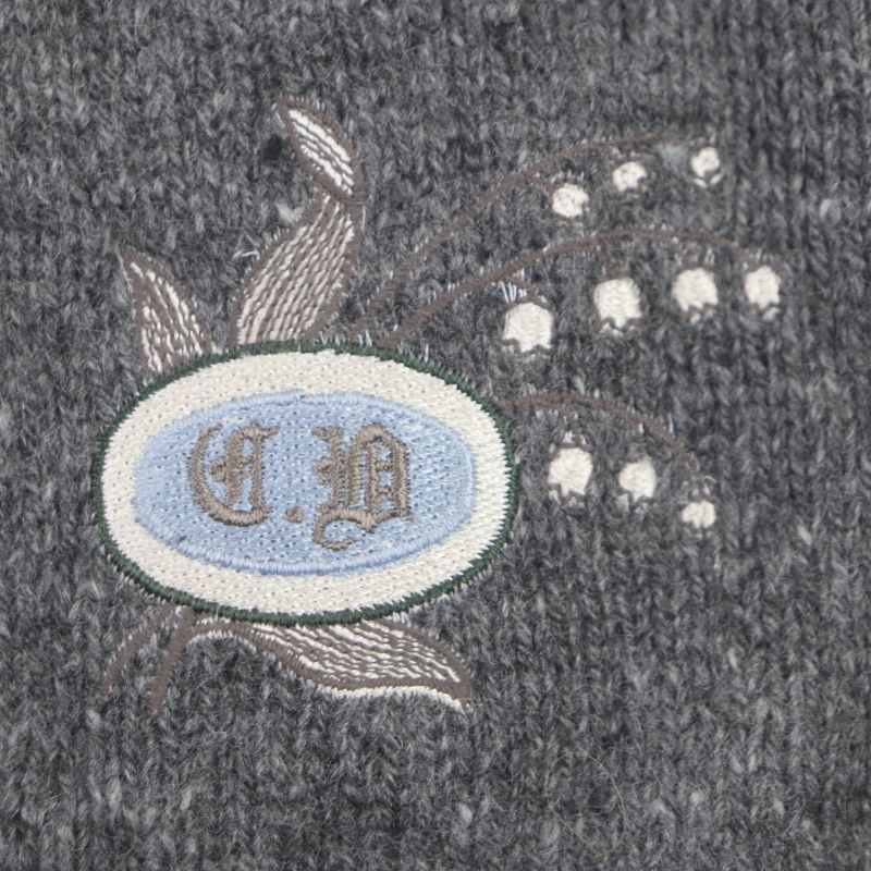 DIOR Homme 22AW 243m830at449 100% Cashmere Logo Embroidery Oversized Knit Long