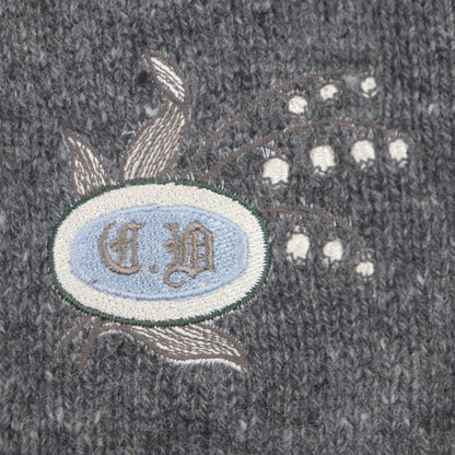 DIOR Homme 22AW 243m830at449 100% Cashmere Logo Embroidery Oversized Knit Long