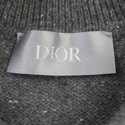 DIOR Homme 22AW 243m830at449 100% Cashmere Logo Embroidery Oversized Knit Long