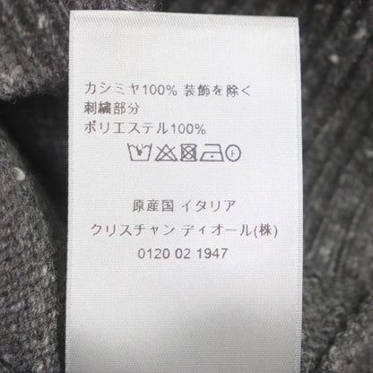 DIOR Homme 22AW 243m830at449 100% Cashmere Logo Embroidery Oversized Knit Long