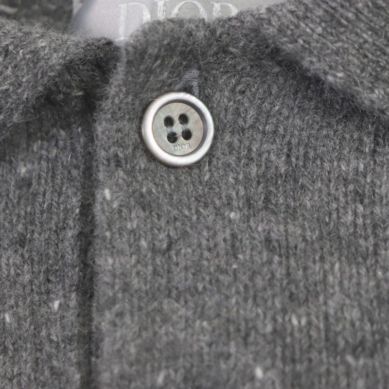 DIOR Homme 22AW 243m830at449 100% Cashmere Logo Embroidery Oversized Knit Long