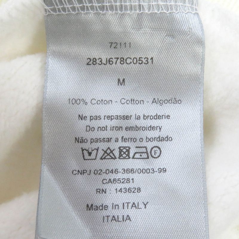 Dior Homme 22aw 283j678c0531 100% Cotton Cactus Jack Travis Scott Pullover