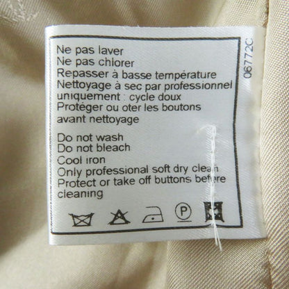 CHANEL Vintage 98P P10460 Wool Silk Blend Coco Mark Button Double Breasted