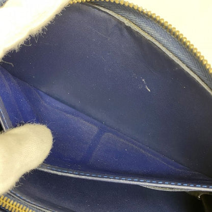 Louis Vuitton Vernis Long Wallet Vernis Ikat Flower M90018 Grand Blue Ladies