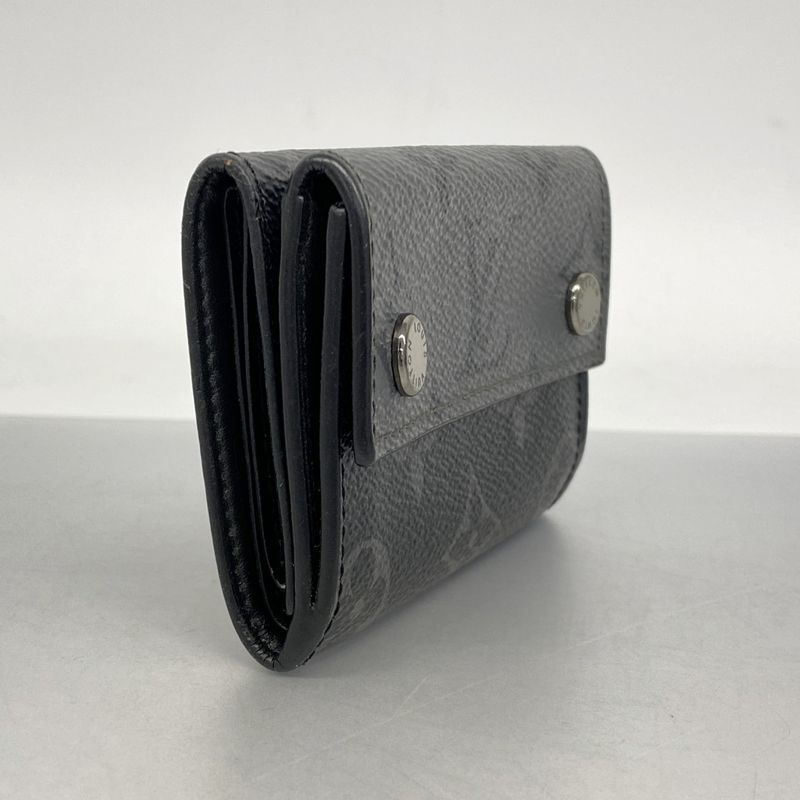 Louis Vuitton Trifold Wallet Monogram Eclipse Reverse Discovery Compact
