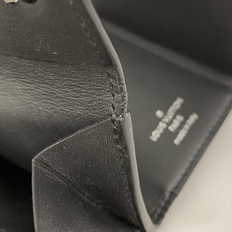 Louis Vuitton Trifold Wallet Monogram Eclipse Reverse Discovery Compact