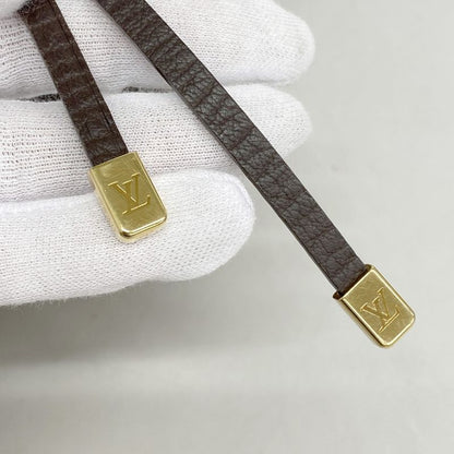 Louis Vuitton Shoulder Bag Monogram Mini Lin Manon PM M95621 Ebene Womens