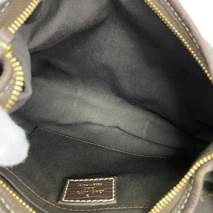 Louis Vuitton Shoulder Bag Monogram Mini Lin Manon PM M95621 Ebene Womens