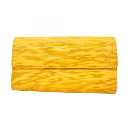 Louis Vuitton Epi Pochette Porte Monet Cles Di M63579 Jeanne Women's Long Wallet