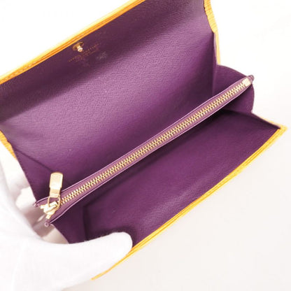 Louis Vuitton Epi Pochette Porte Monet Cles Di M63579 Jeanne Women's Long Wallet
