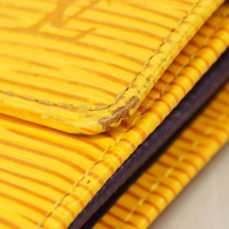 Louis Vuitton Epi Pochette Porte Monet Cles Di M63579 Jeanne Women's Long Wallet