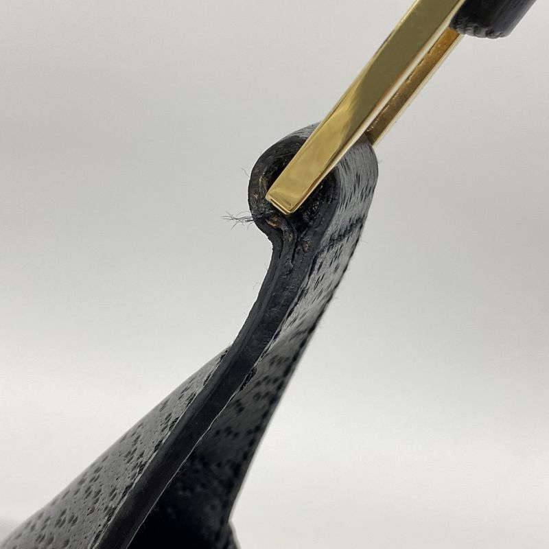 Gucci Handbag Bamboo Jackie 001 4060 Canvas Brown Black Chien Pan Gold Hardware