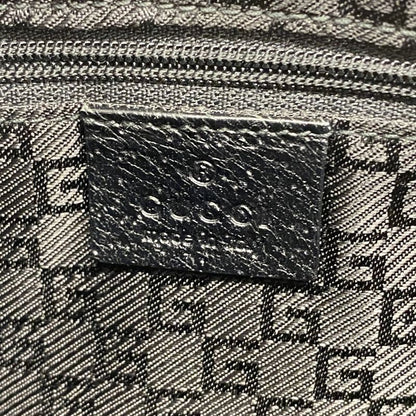 Gucci Handbag Bamboo Jackie 001 4060 Canvas Brown Black Chien Pan Gold Hardware