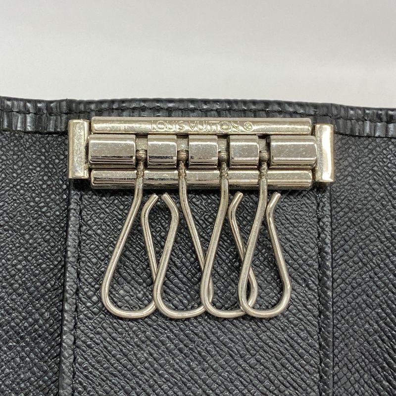 Louis Vuitton Key Case Epi Multicles 4 M63822 Noir Black Men Women Unisex