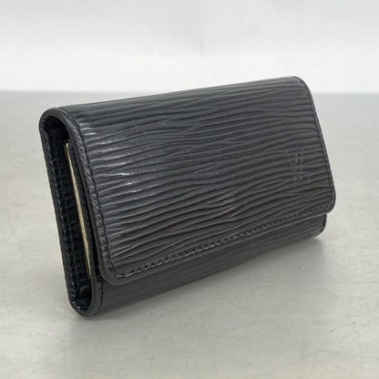 Louis Vuitton Key Case Epi Multicles 4 M63822 Noir Black Men Women Unisex