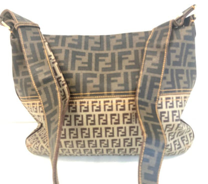 Fendi Zucca Pattern Shoulder Bag : A3208