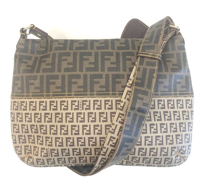 Fendi Zucca Pattern Shoulder Bag : A3208