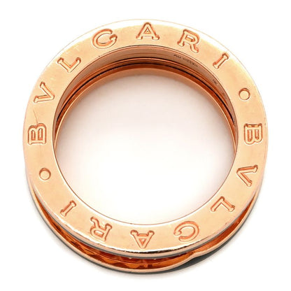 Bvlgari Bvlgari Ring B-Zero1 Rock B-Zero1 2 Band Ring 18k Pink Gold Ceramic