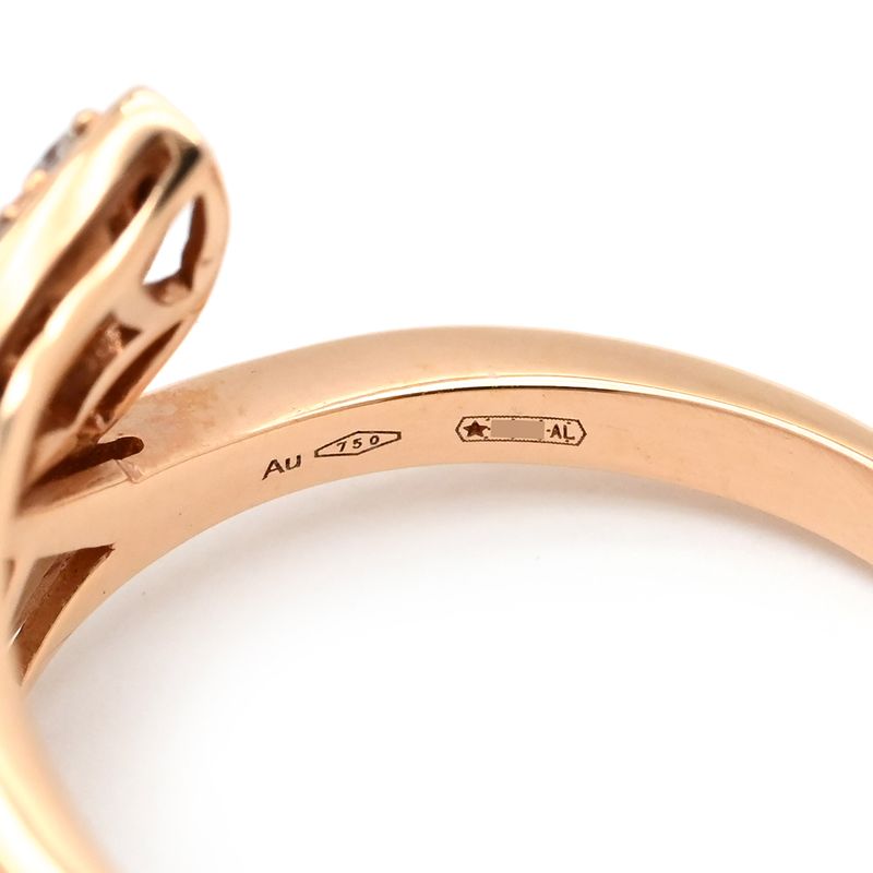 Bvlgari Bvlgari Ring Diva Dream 18k Pink Gold Diamond Mother of Pearl Pink Gold