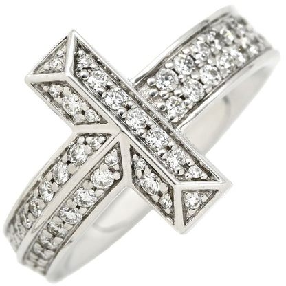 Tiffany & Co Tiffany & Co Ring T One Wide Diamond 18k White Gold Diamond White