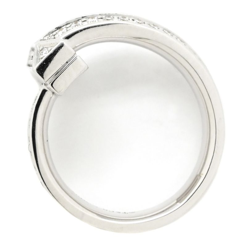 Tiffany & Co Tiffany & Co Ring T One Wide Diamond 18k White Gold Diamond White