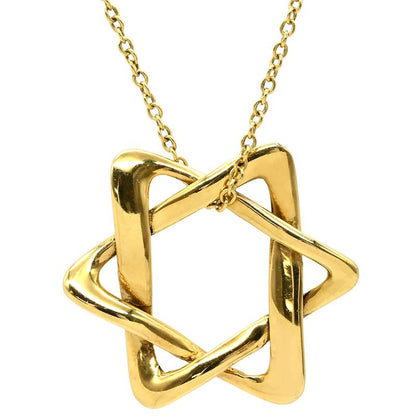Tiffany & Co Tiffany & Co Necklace Star of David 18k Yellow Gold Yellow Gold