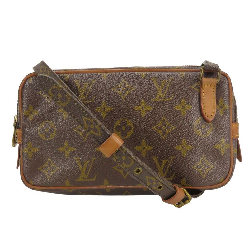 Louis Vuitton Shoulder Bag Marly Bandouliere M51828 Monogram Brown Crossbody