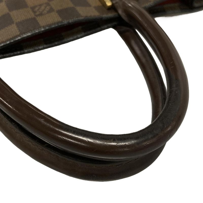 Louis Vuitton Tote Bag Damier Sac Pla (old Shape ) N51140 Ebène