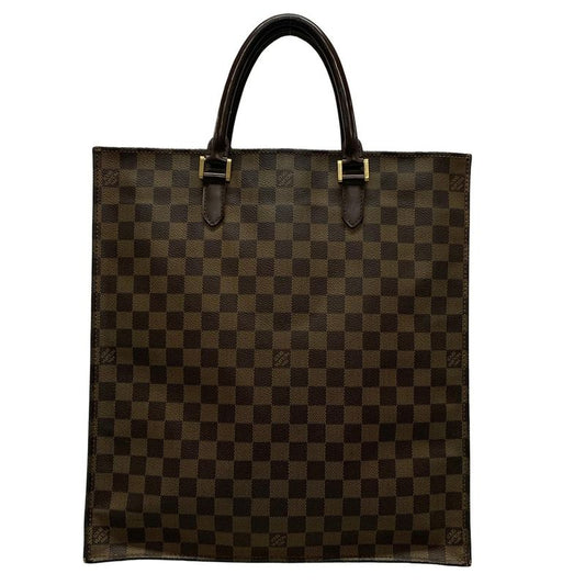 Louis Vuitton Tote Bag Damier Sac Pla (old Shape ) N51140 Ebène