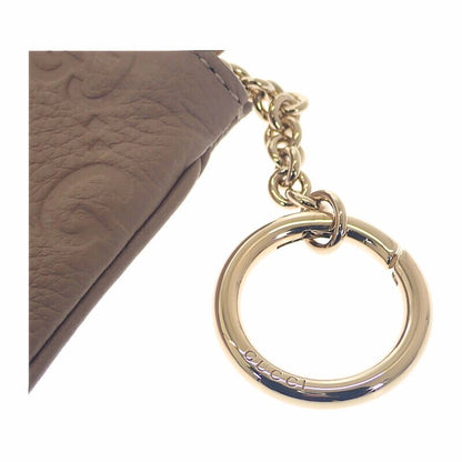 Gucci GG Emblem Key Pouch 815891 Aaeem 1523 Key Case Coin Purse GG Grain