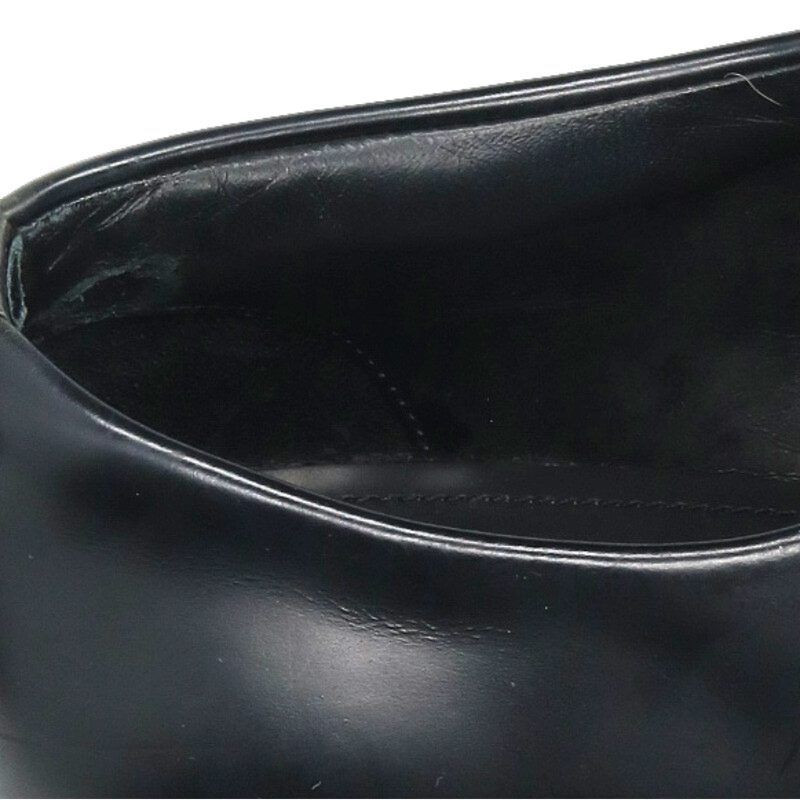 Prada 2de129 Monolith Triangle Plate Logo Loafer Men's 5.5