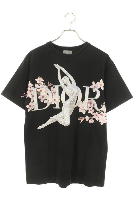 Dior Sorayama Floral 933j602a0554 Sorayama T-shirt Men S