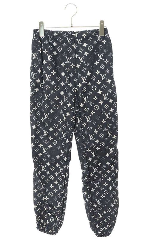 Louis Vuitton 20SS Rw201w DFU Fipa11 Stencil Effect Monogram Jogging Long Pants