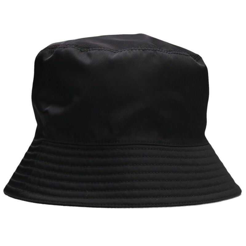 Prada 1hc137 Re-nylon Triangle Plate Nylon Bucket Hat Men's S