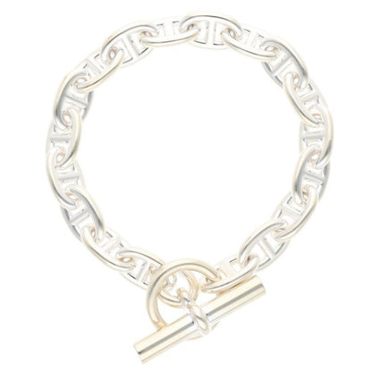 Hermes Chaine D'ancre MM Chaine D'ancre MM Silver Bracelet Men's 18link