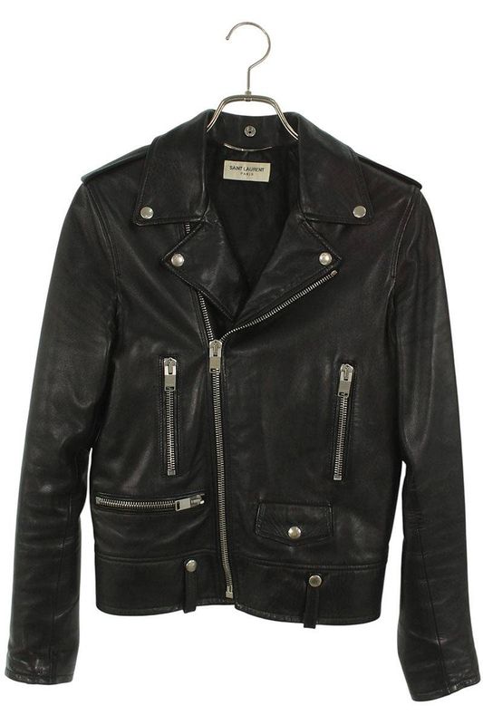 Saint Laurent Paris L01 397290 Y5ya1 Classic Motorcycle Rider Scuff The Jacket