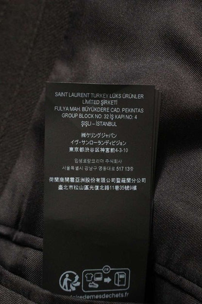 Saint Laurent Paris 749451 Y1h20 Chain Stripe Tailored Jacket Men's 46