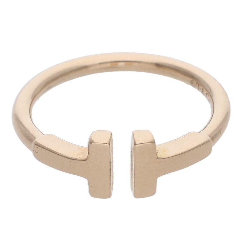 Tiffany & Co T-wire 18K Yellow Goldring Men's 7.5