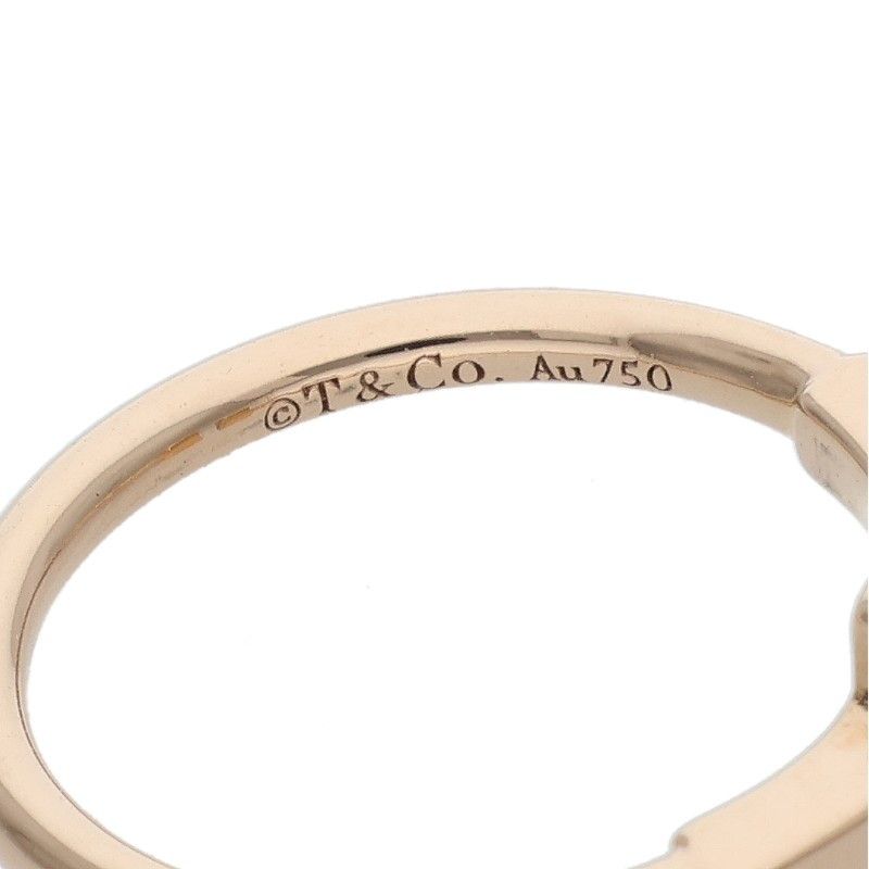 Tiffany & Co T-wire 18K Yellow Goldring Men's 7.5