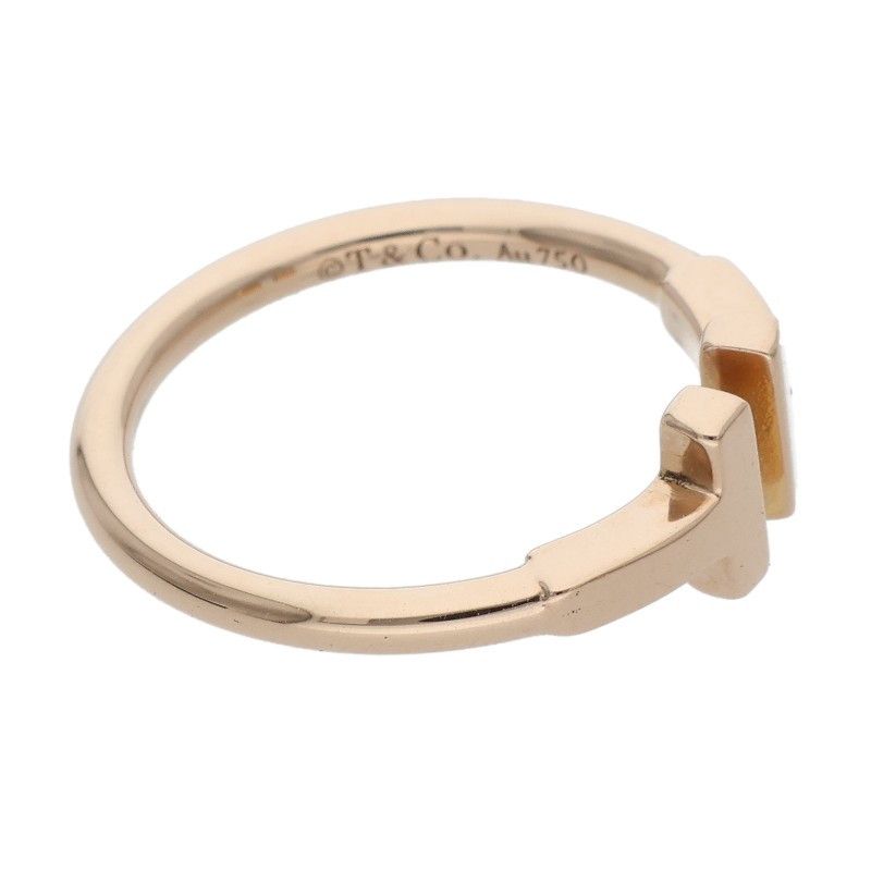 Tiffany & Co T-wire 18K Yellow Goldring Men's 7.5