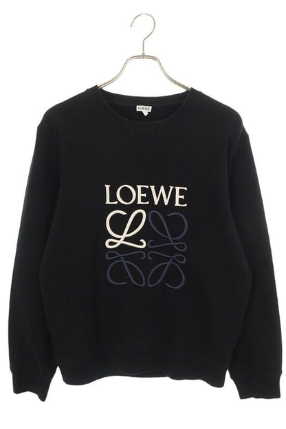 Loewe H526y24j07 Anagram Embroidered Crew Neck Sweatshirt Men M