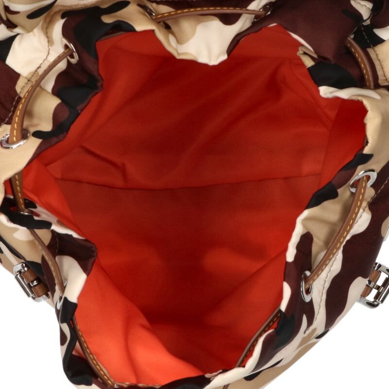 Prada Tessuto Camoufl 2vl028 Moflage Pattern 2way Shoulder Bag For Men