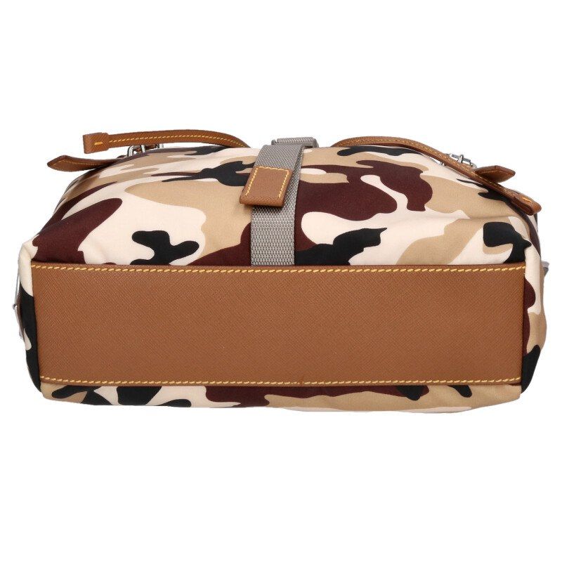Prada Tessuto Camoufl 2vl028 Moflage Pattern 2way Shoulder Bag For Men