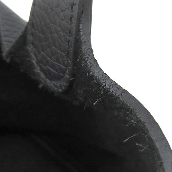 Hermes Handbag Picotin Lock MM Taurillon Clemence Black Gold Hardware Black