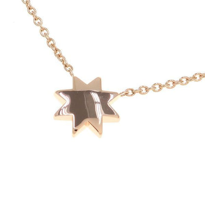Christian Dior Etoile De Vents Diamond Necklace [none Fee Gift Wrapping] [grade