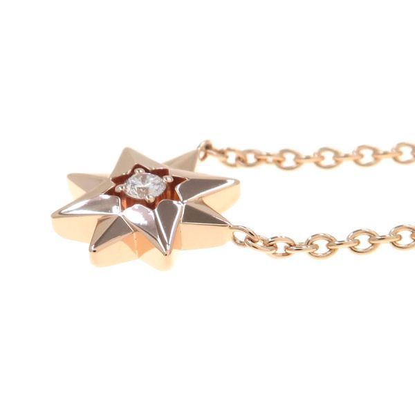 Christian Dior Etoile De Vents Diamond Necklace [none Fee Gift Wrapping] [grade